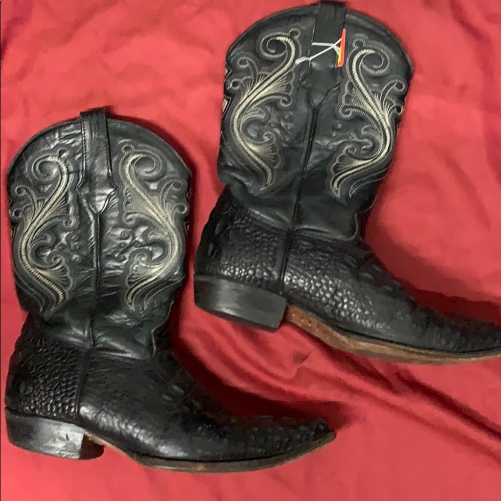Black Bandolero Western Boots